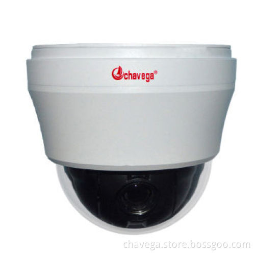1/3-inch Sony CCD 480TVL 4-inch Mini Medium Speed PTZ Camera with 10x Optical ZoomNew